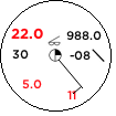 Staniční kroužek pro stanici  v 15.05.2024 14:00 UTC