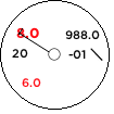 Staniční kroužek pro stanici  v 15.05.2024 01:00 UTC