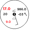 Staniční kroužek pro stanici  v 18.05.2024 11:00 UTC