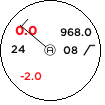 Staniční kroužek pro stanici  v 18.04.2024 22:00 UTC