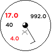 Staniční kroužek pro stanici  v 27.04.2024 16:00 UTC