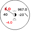 Staniční kroužek pro stanici  v 23.04.2024 13:00 UTC